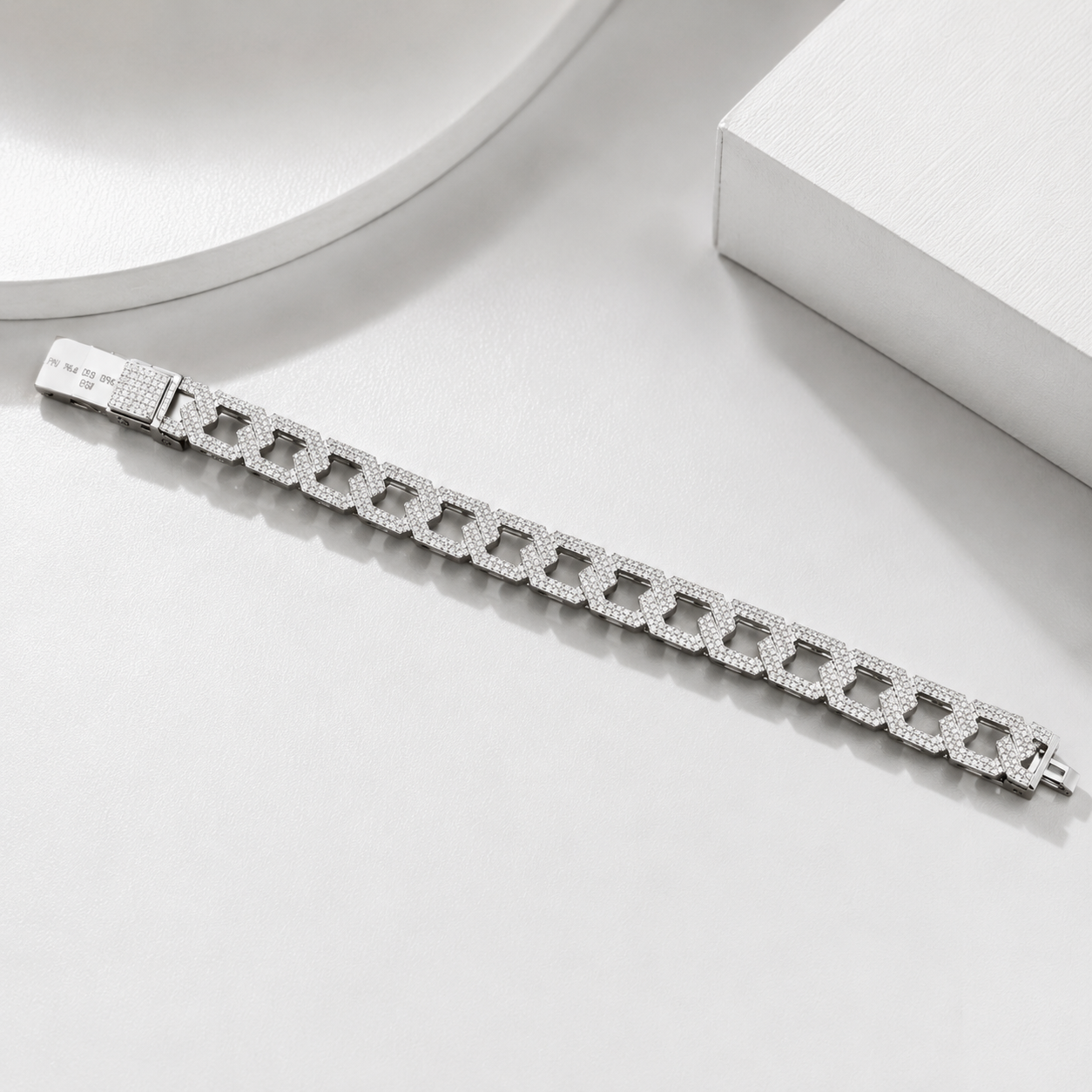 Men's Iced Cuban Link Bracelet